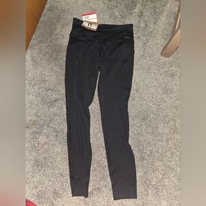 Eddie Bauer Black Trail Tight Athletic Leggings